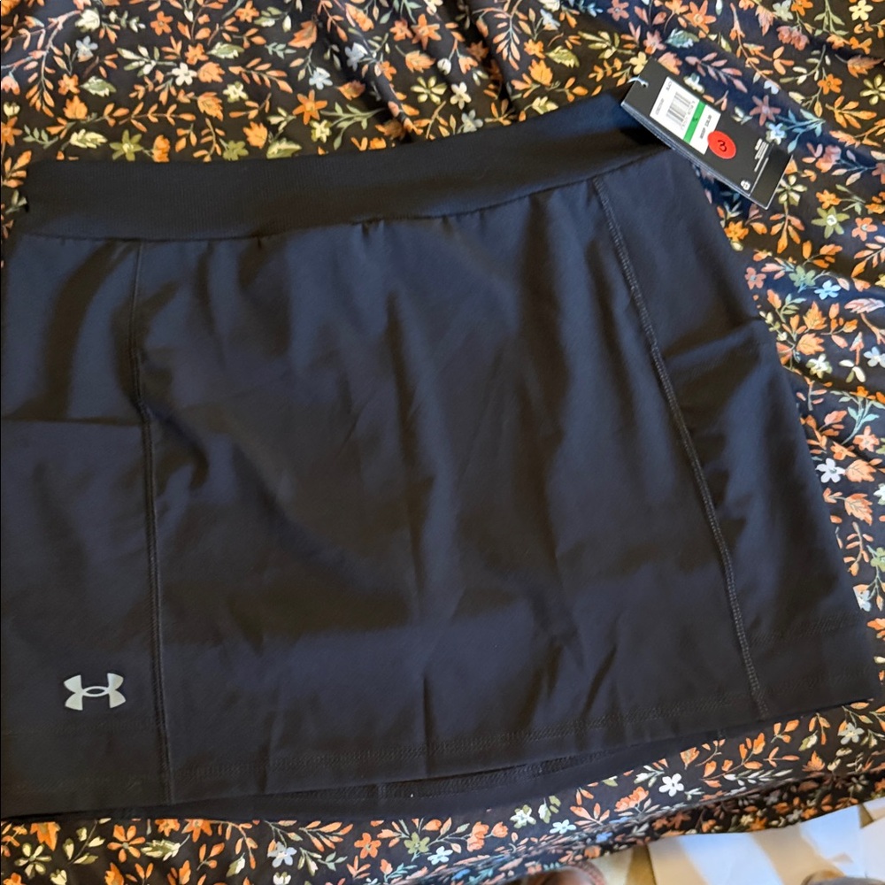 Under Armour Black Women's Athletic Skort with Logo